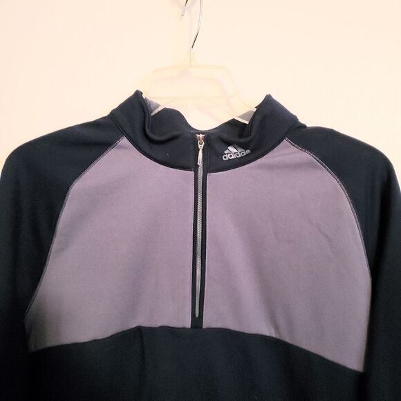 Adidas Men's Half Zip Sweater Size Large - Picture 2 of 6